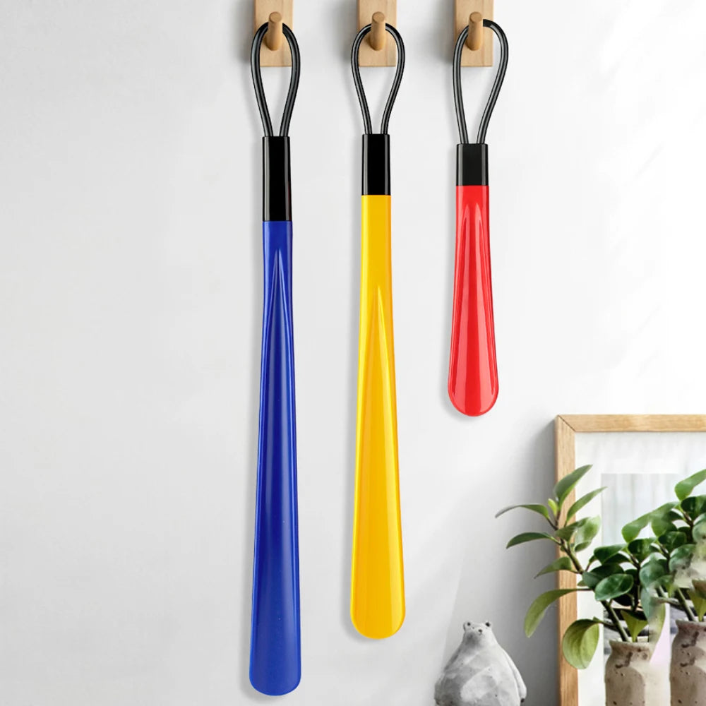 Plastic Spoon Shaped Shoe Horn 