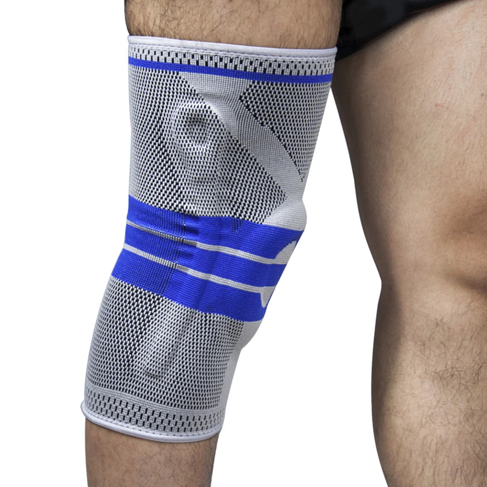 Genouillère médicale de soutien, manchon de compression, soulagement de la douleur arthritique, course à pied, entraînement, genouillère de sport