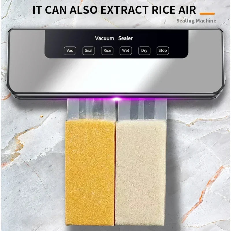 Electric Kitchen Food Vacuum Sealer Machine Commercial Vacuum Sealer Bags 30cm for Home Packaging 