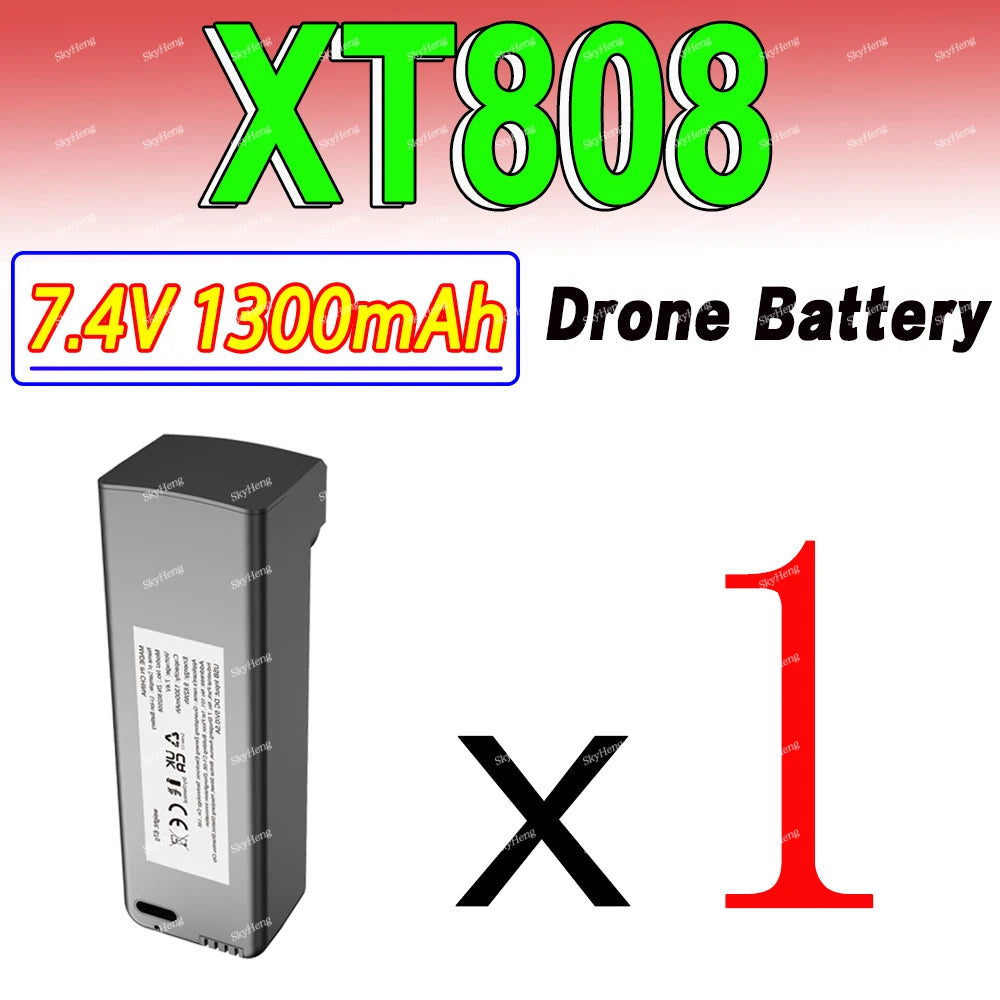Batterie XT808 7.4V 1300mAh pour Drone RC