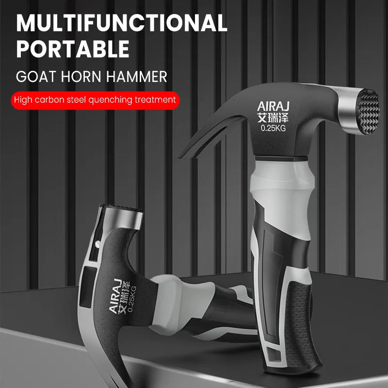 Multifunctional Mini Claw Hammer, Anti-Slip and Shockproof, Professional Grade Magnetic Calculation Hand Tool