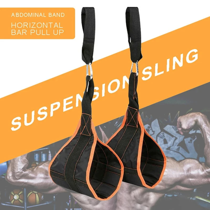 Bandes d'Aide Musculaire Abdominale pour Homme, 1 Paire, Entraînement en Porte-à-faux, Ceinture de Face, Aide à la Musculation