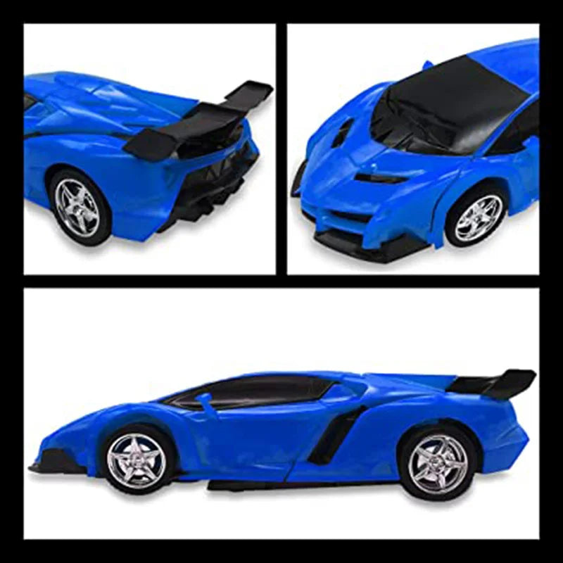 2 in 1 Remote Control Cars for Kids RC Transformation Robot Models Outdoor Sports Toys for Boys