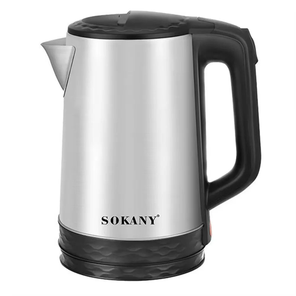 Bouilloire à Thé Électrique en Acier Inoxydable Sokany, Sans Bpa, 1500W, 2,3 L