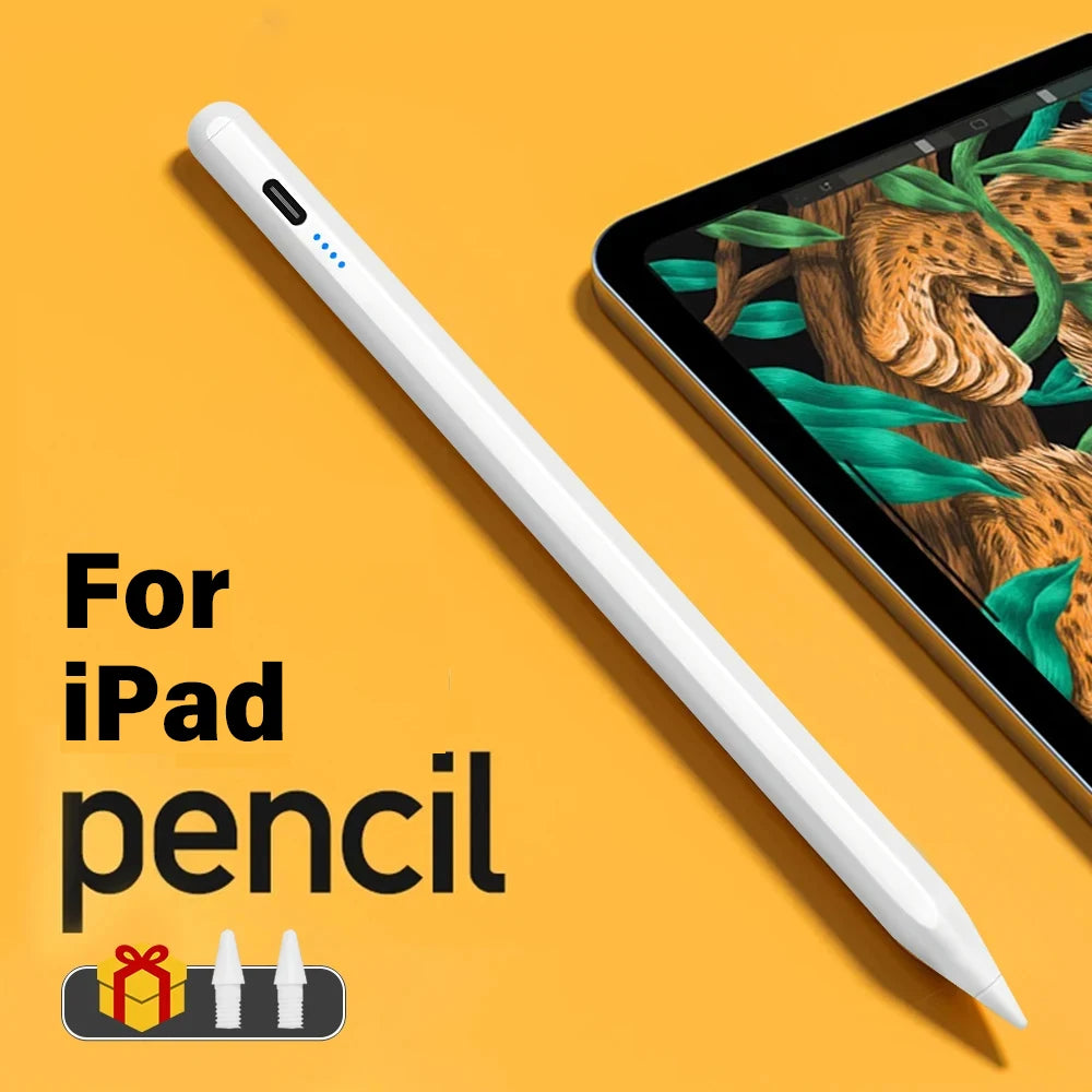 Stylus Pen for Apple iPad Palm Rejection Power Display