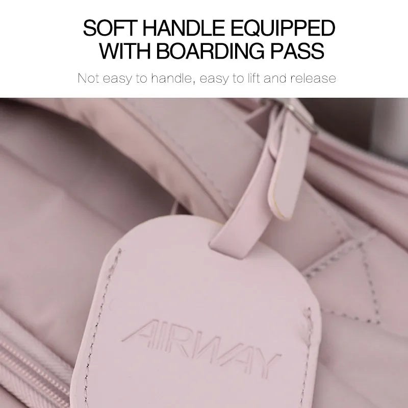 Valise à roulettes Oxford Grill en tissu SUSHIMU – bagage souple avec serrure, 20, 24 et 26 pouces