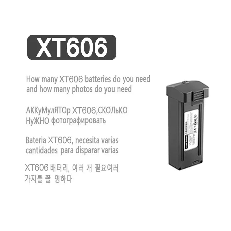 Batterie de drone 3,7 V – Compatible X226, V666, V198MAX, GT5, GT8, XT606, XT808, V988, M7, M10, A14, A19, A21