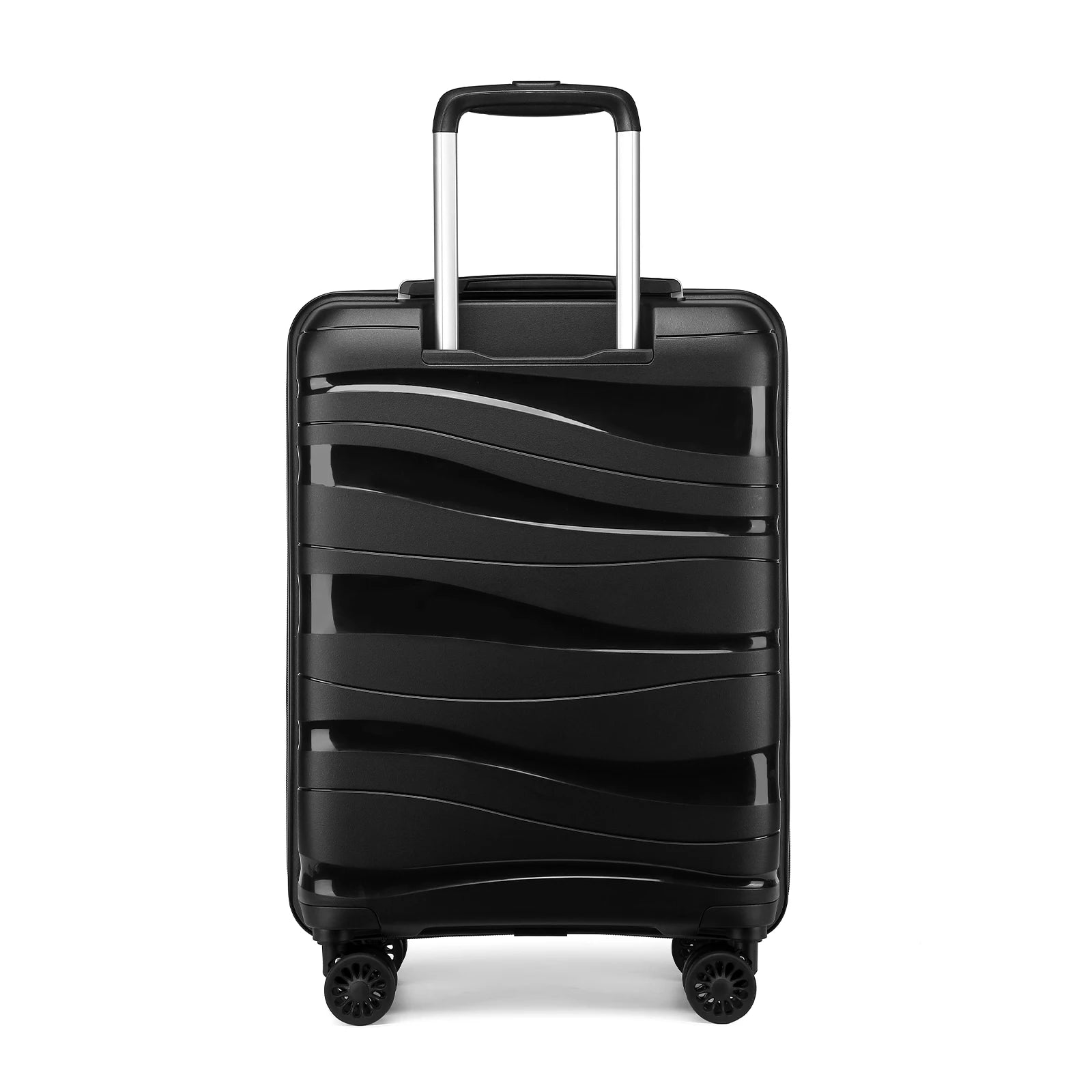 Valise rigide à roulettes légère en polypropylène avec serrure TSA KONO – M, L, XL, ensembles 2, 3 ou 4 pièces