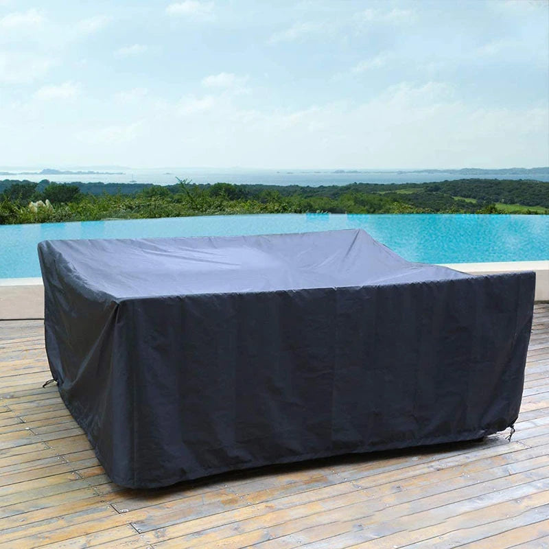 Housse de Protection Imperméable pour Meubles de Jardin – Multi-Tailles, Anti-UV, 100 % Polyester