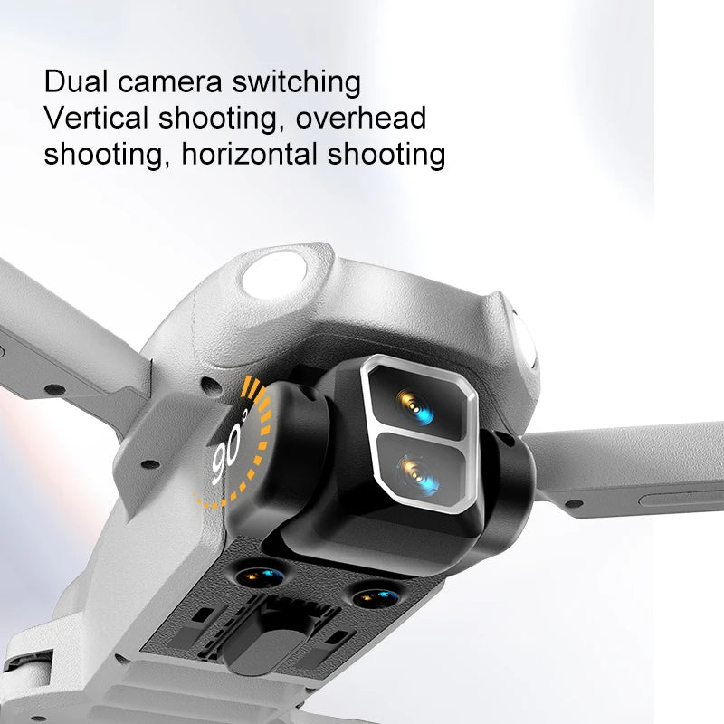 Drone A888 Pro 4K HD Aerial Photography Dual Camera Brushless Optical Flow Foldable RC Quadcopter