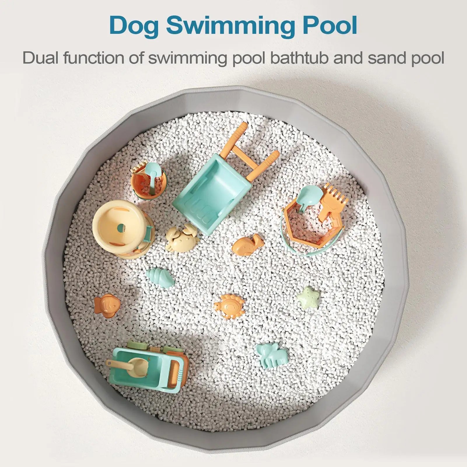Piscine pliable pour animaux de compagnie, bain pour chien, chat, jouet, piscine de jeu pour animaux de compagnie