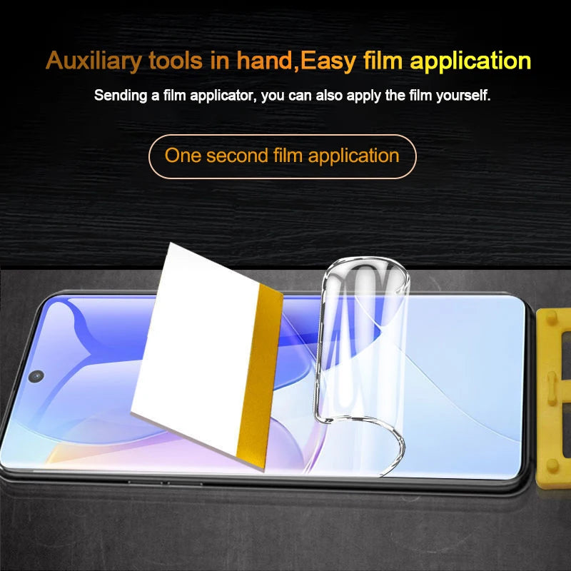 4 pièces Film Hydrogel pour Samsung Galaxy S24 S23 S22 S21 S20 Ultra Plus protecteur d'écran pour Samsung S24 Ultra S23 S20 S21 FE