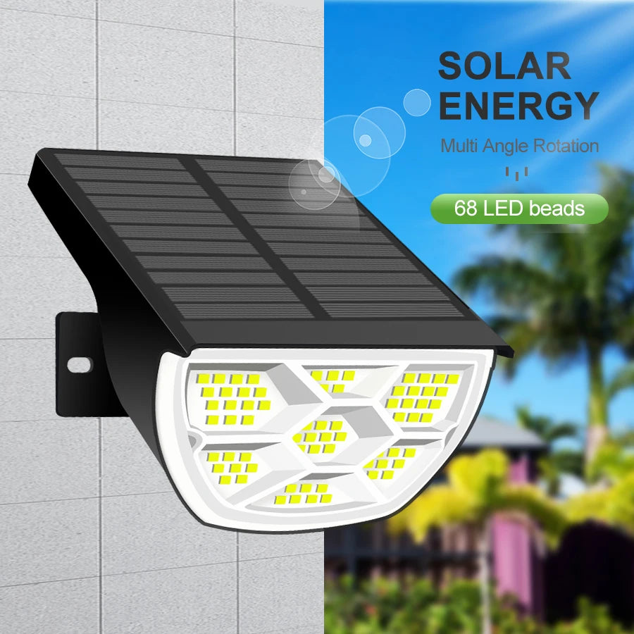 Spots solaires LED T-NEWSTYLE – 68/72 LED