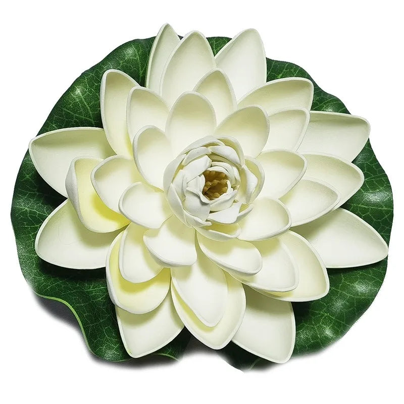 Artificial plants, Fake water lily plant for decoration, floating artificial flower