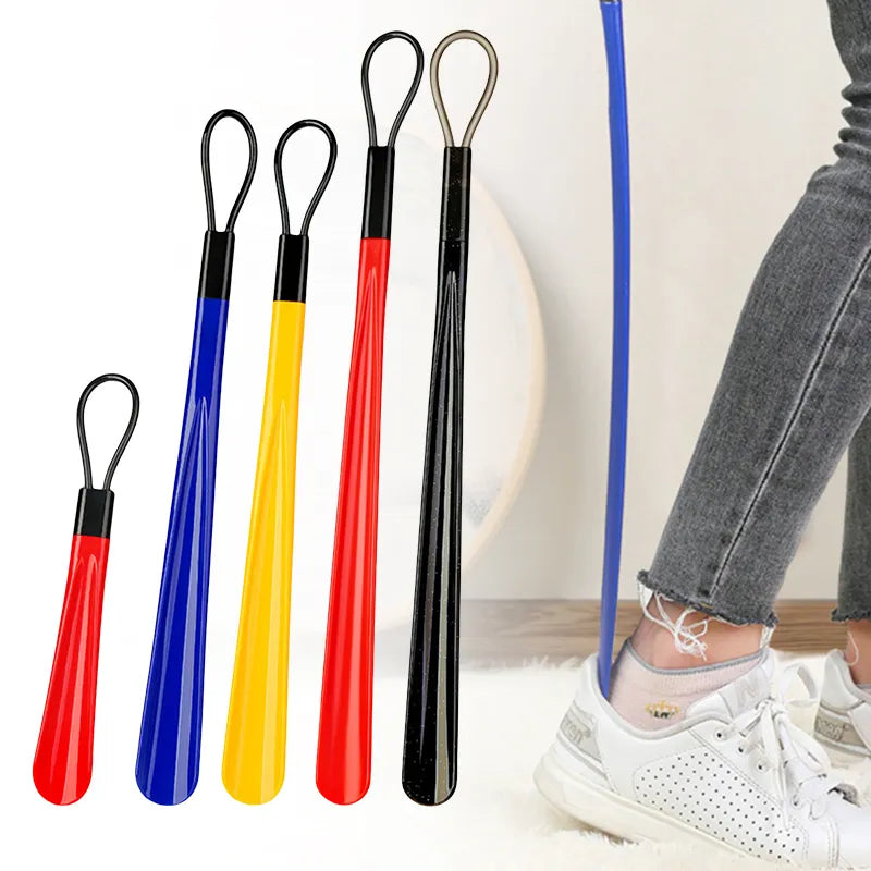 Plastic Spoon Shaped Shoe Horn 