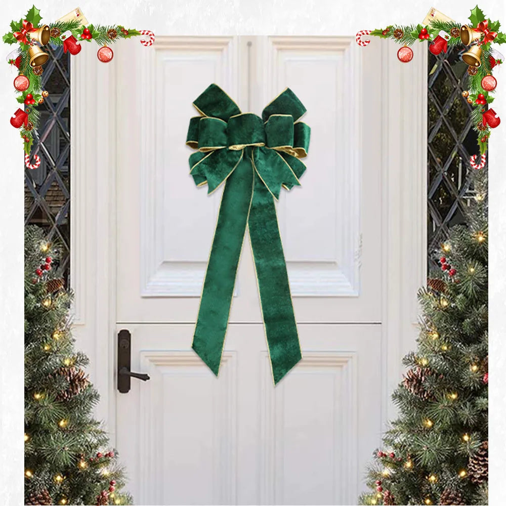 Pendentif de Décoration de Noël, en Velours de 60cm, pour la Maison