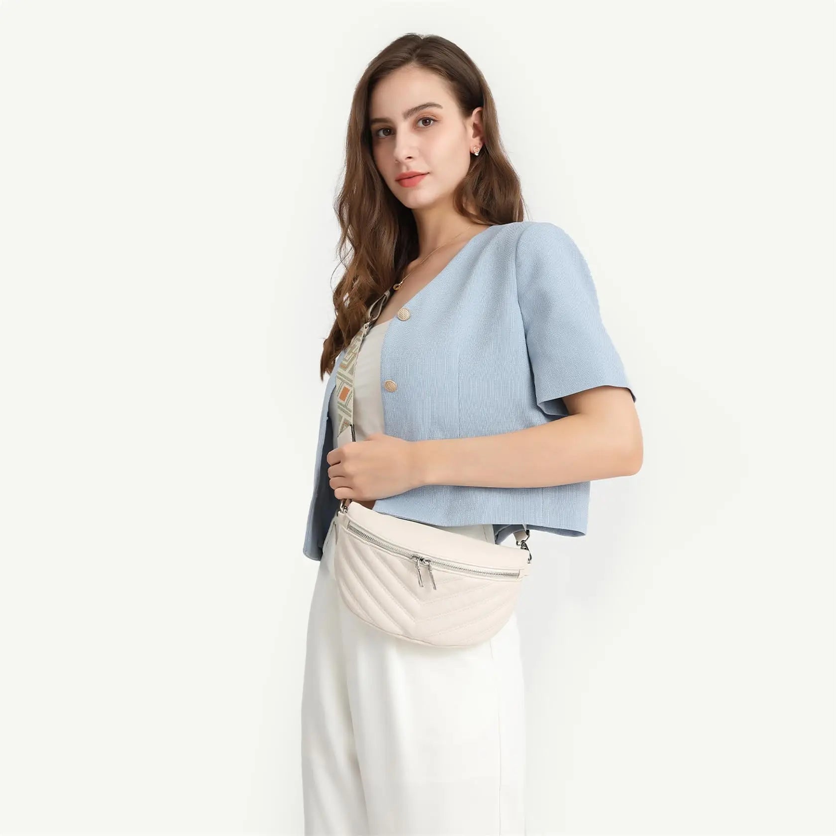 Sac banane et sac à bandoulière femme Miss Lulu, compact et élégant