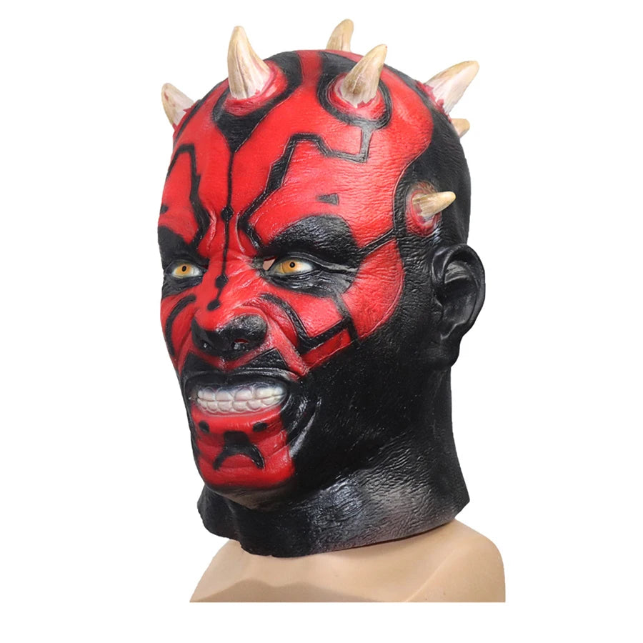 Masque Darth Maul – Cosplay et Halloween Couvre-Chef Complet