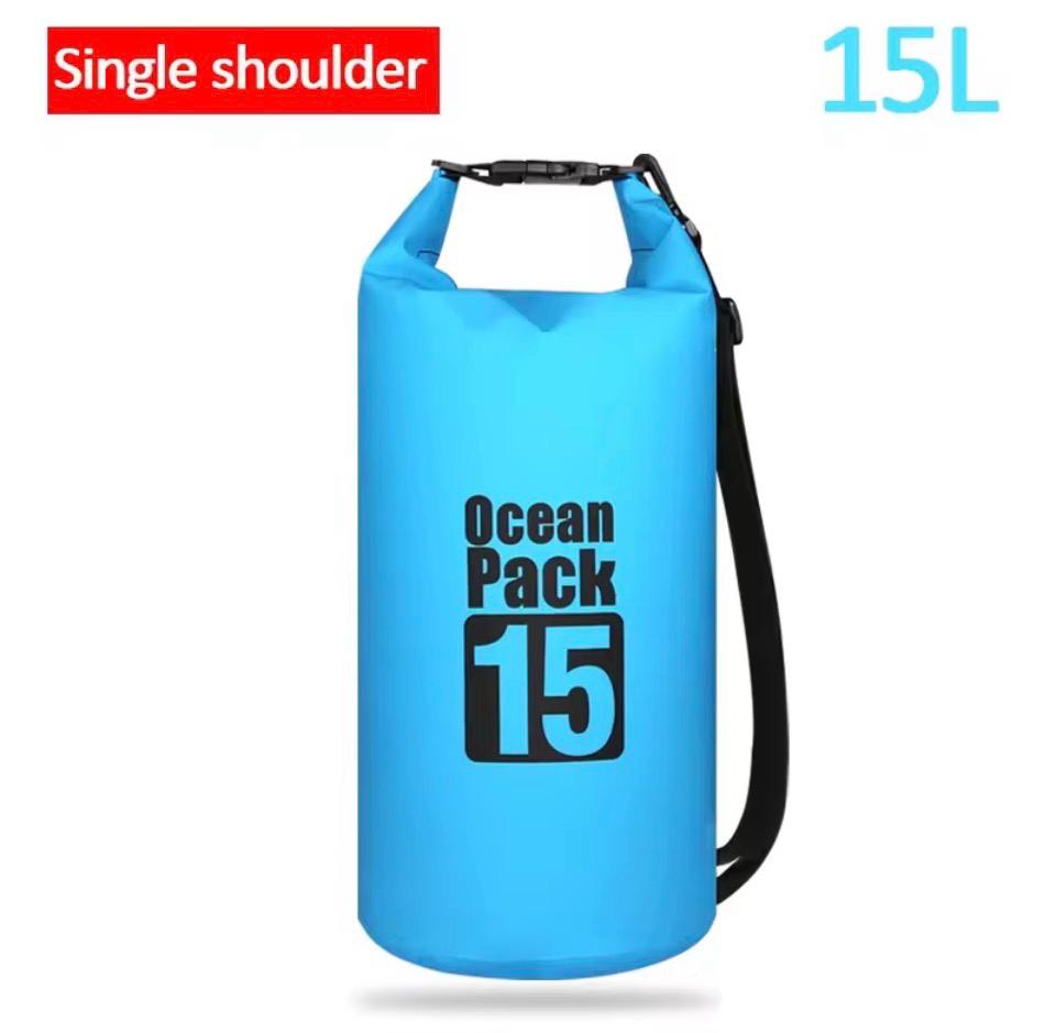 Sac étanche en PVC pour l'extérieur, 5L 10L 20L 30L, rangement pliable pour plongée, pour hommes et femmes, plage, natation, Rafting